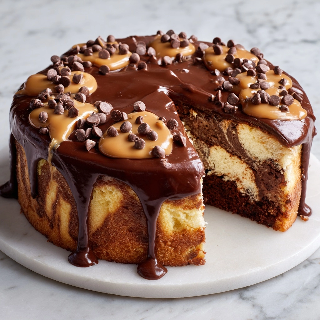Peanut Butter Banana Chocolate Chip Cake Recipe - Recipe Image