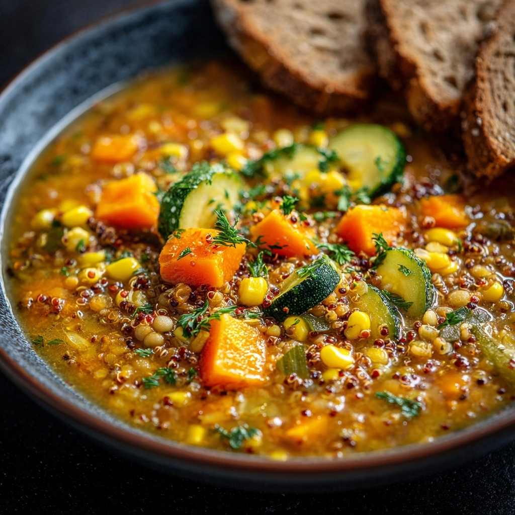 Lentil Quinoa Soup Recipe - Recipe Image