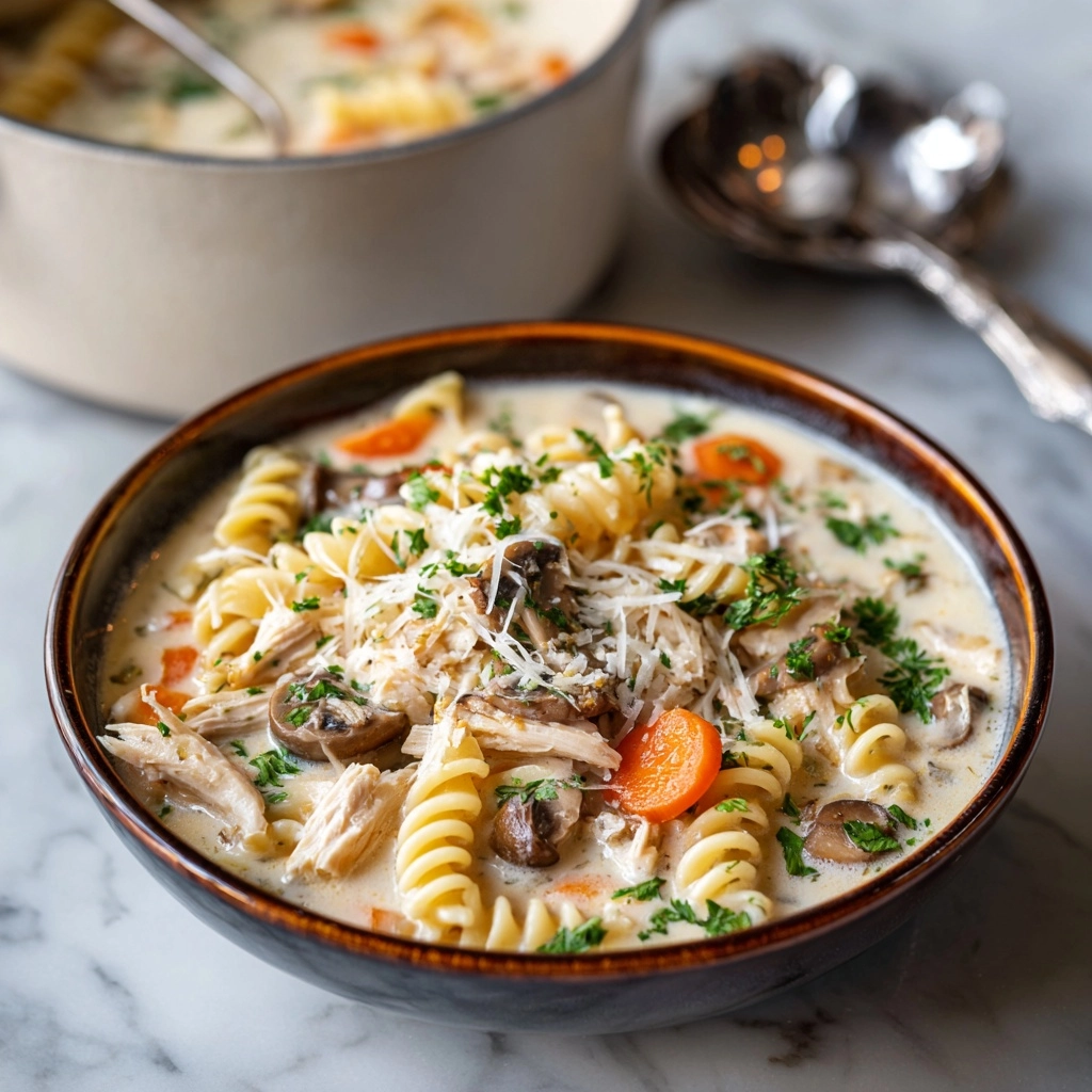 Chicken Tetrazzini Soup Recipe - Recipe Image