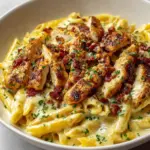 Creamy Crunchy Chicken Pasta Recipe