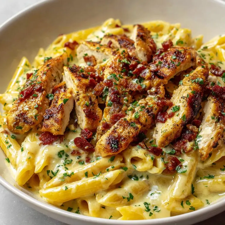 Creamy Crunchy Chicken Pasta Recipe