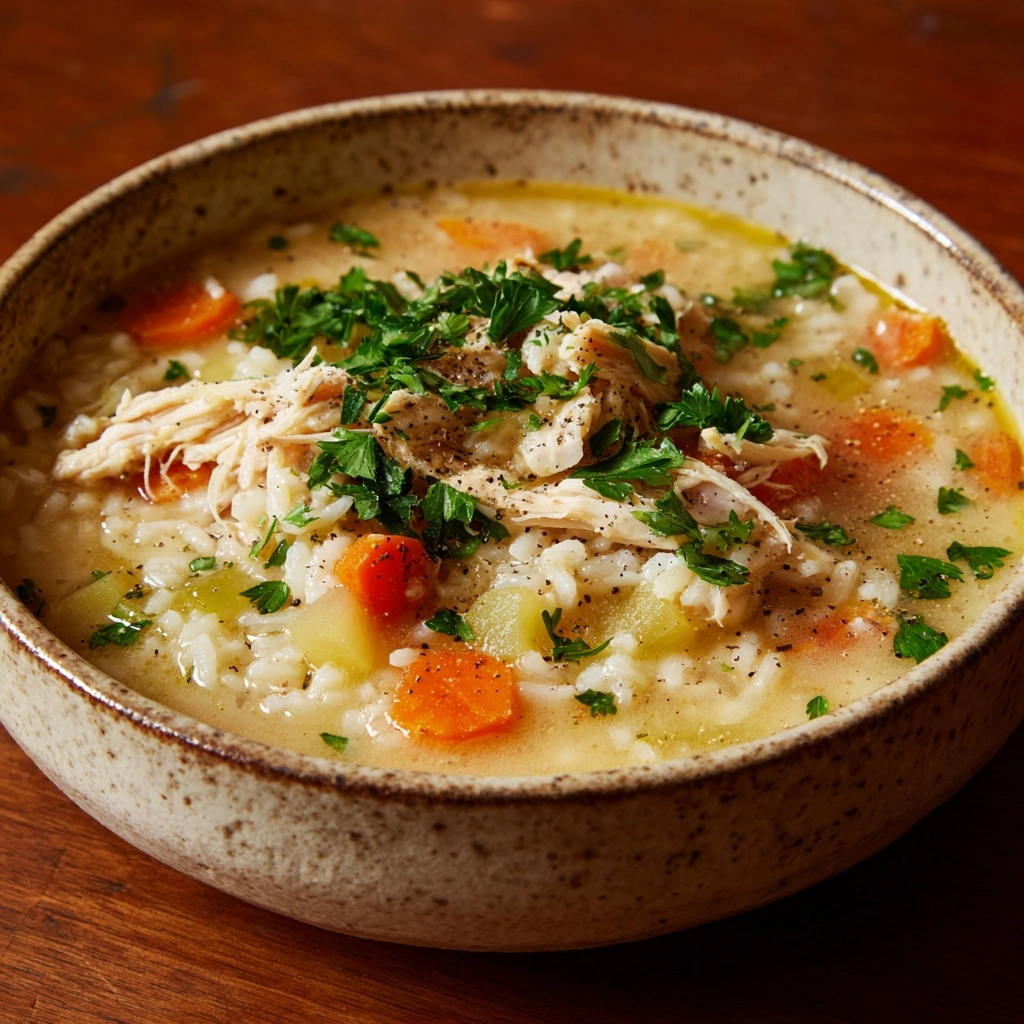 Chicken and Rice Soup – A Warm Embrace on Chilly Days Recipe - Recipe Image