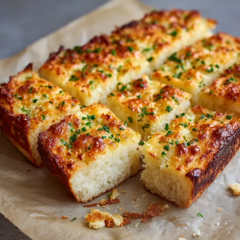 Homemade Garlic Bread Recipe