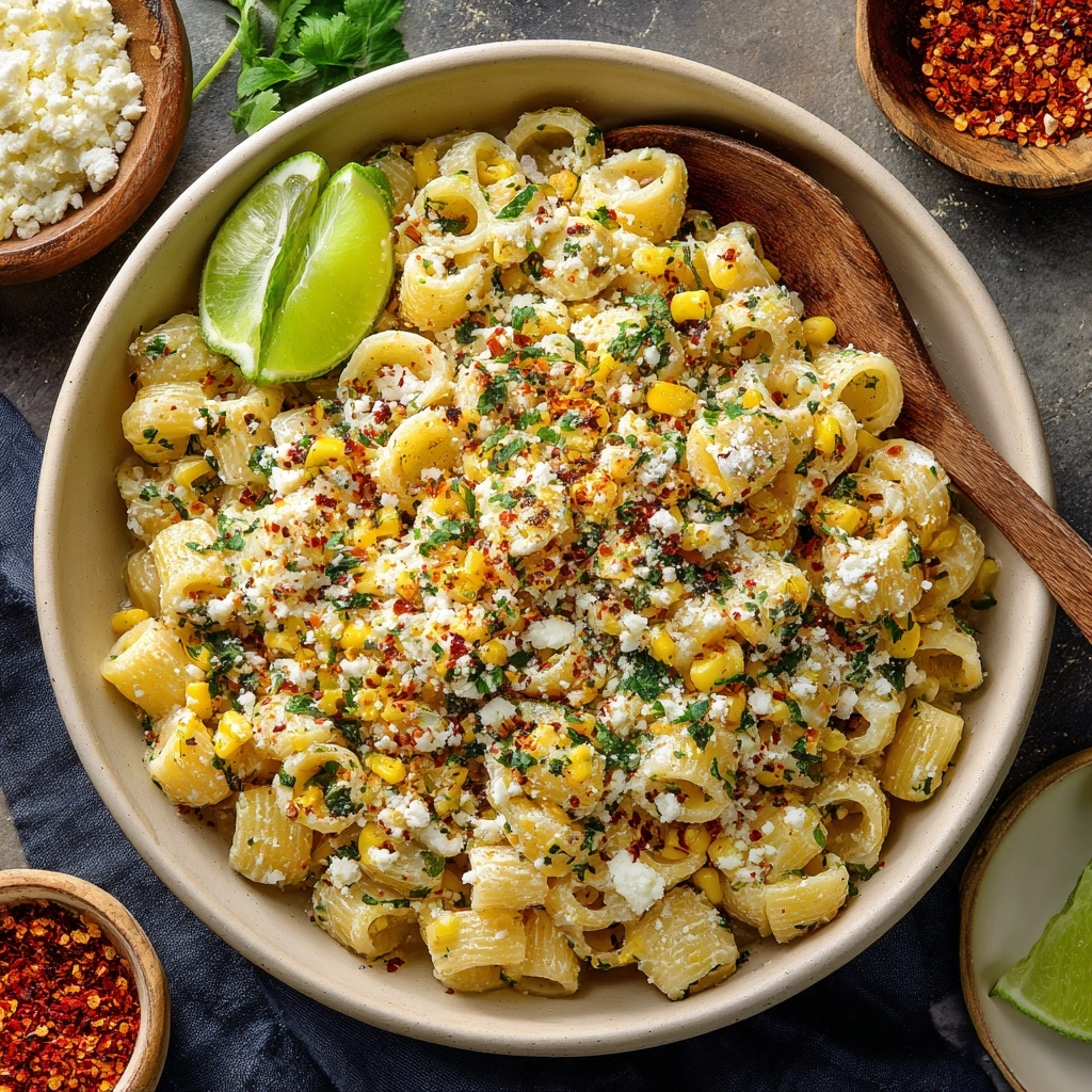 Mexican Street Corn Pasta Salad Recipe - Recipe Image