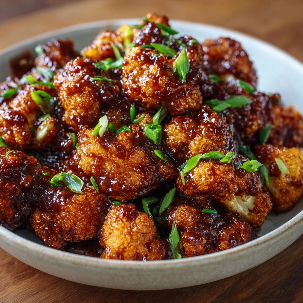 Easy Vegan General Tso’s Cauliflower: An Incredible Flavorful Twist Recipe - Recipe Image