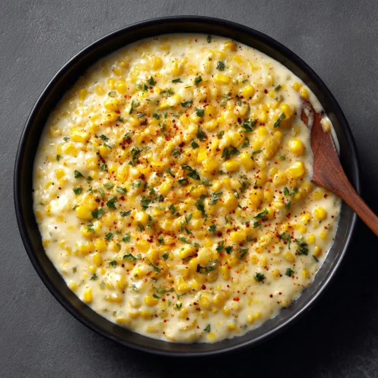 Steakhouse Creamed Corn Recipe