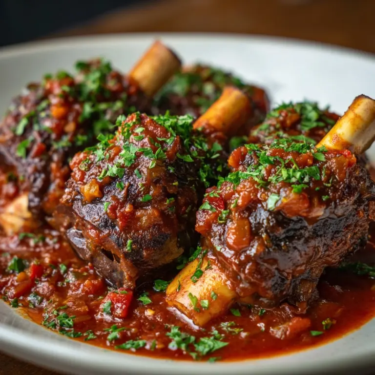 Braised Lamb Shanks Recipe