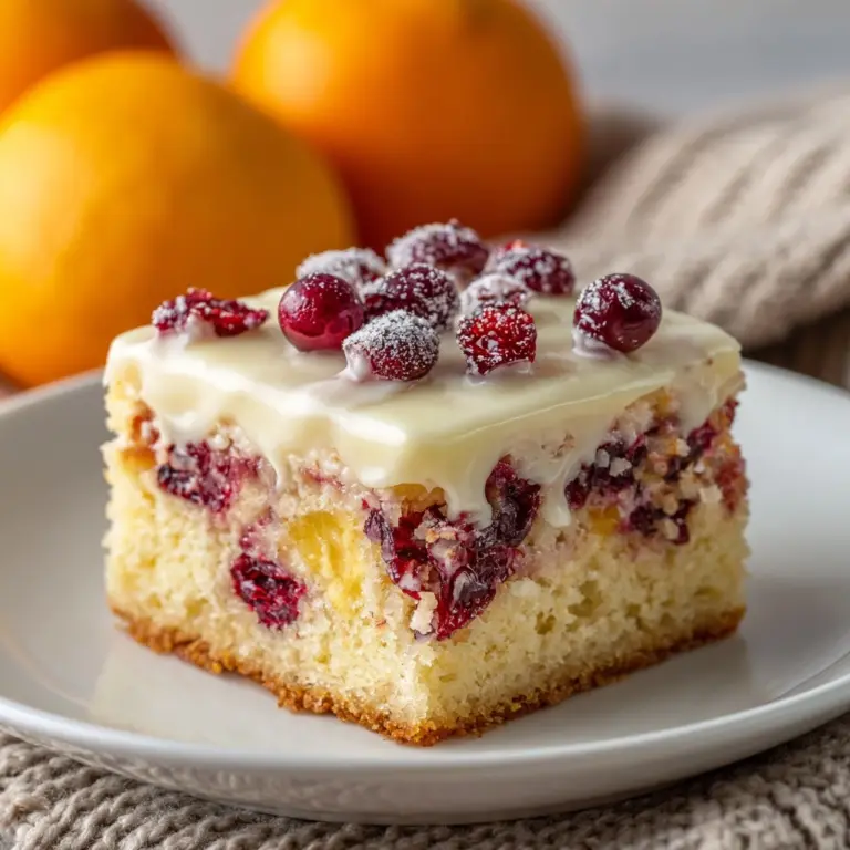 Cranberry Orange Bread Pudding Recipe