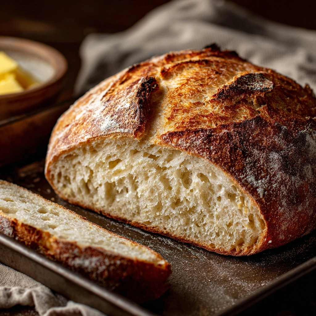 Soft Sourdough Sandwich Bread Recipe - Recipe Image