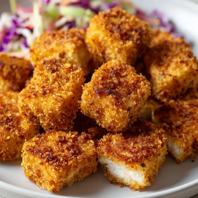 Air Fryer Crispy Catfish Nuggets Recipe