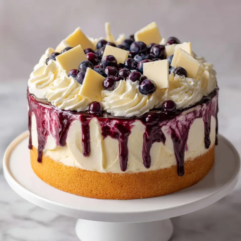 White Forest Cake Recipe