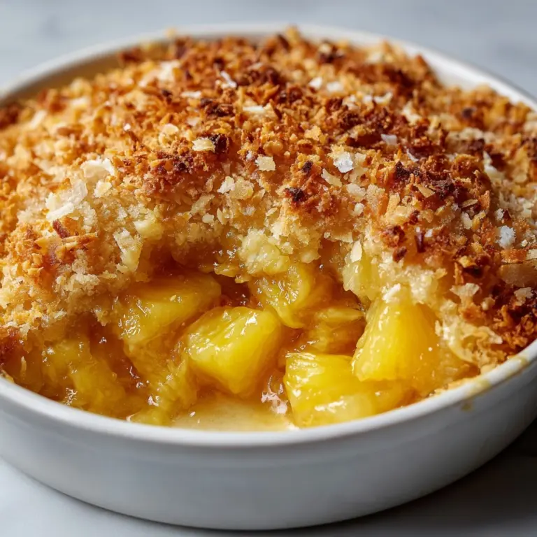 Southern Pineapple Casserole Recipe