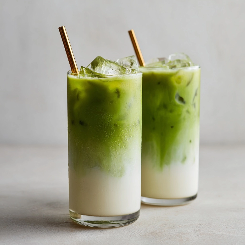 Iced Matcha Latte Recipe - Recipe Image