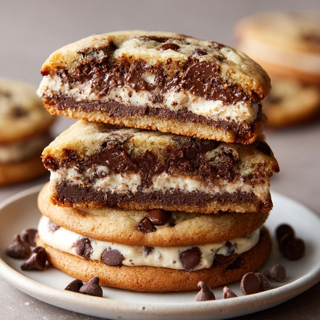 Irresistible Chocolate Chip Cheesecake Cookies Recipe - Recipe Image