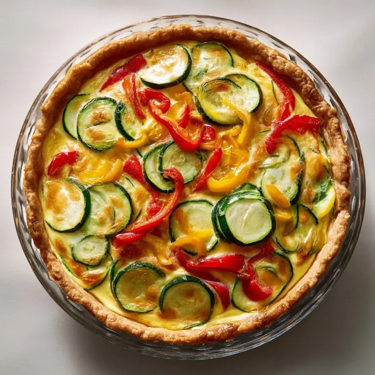 Roasted Vegetable Quiche: A Savory Delight for Any Meal Recipe