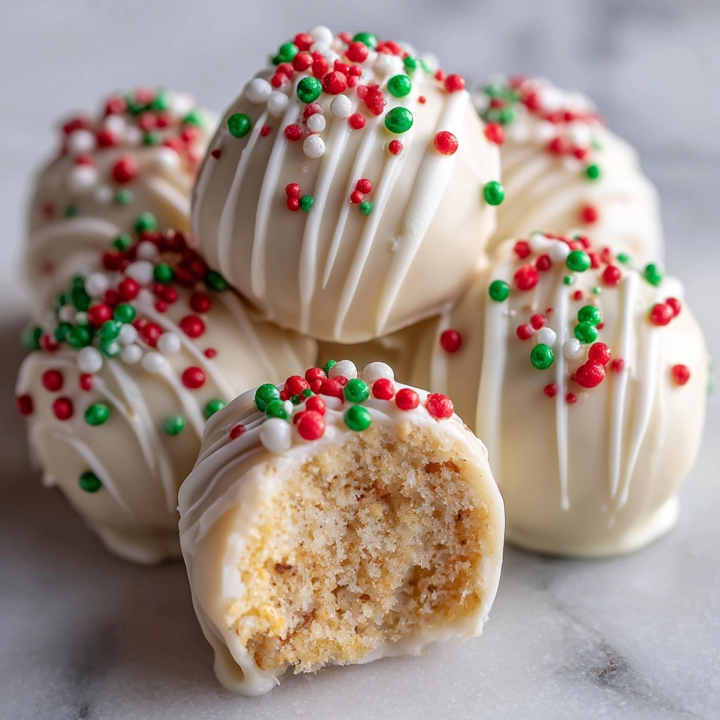 Sugar Cookie Truffles Recipe - Recipe Image
