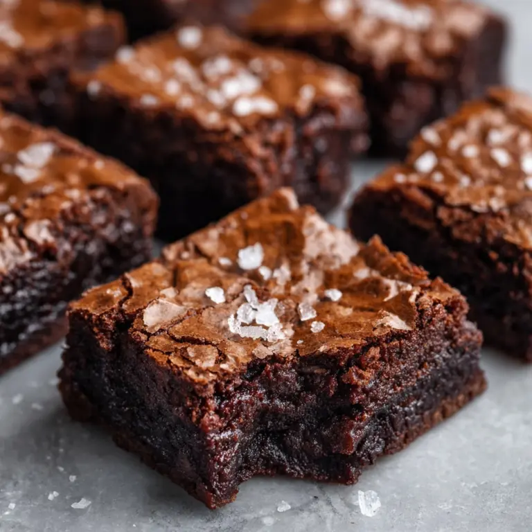 One Bowl Brownies Recipe