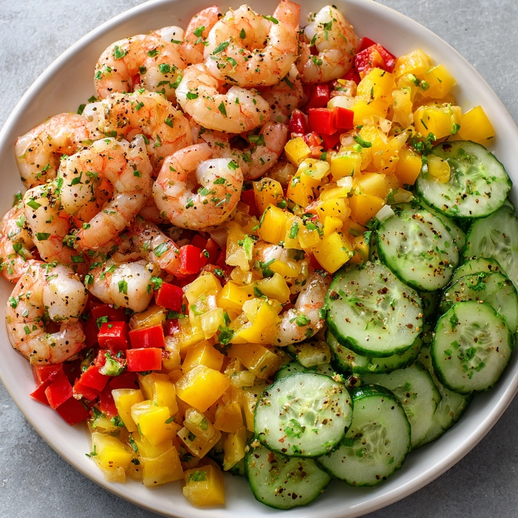 Cucumber Shrimp Salad Recipe - Recipe Image
