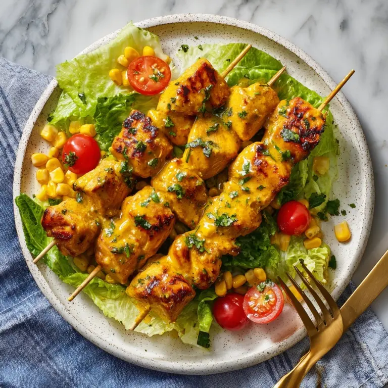 Air Fryer Old Bay Chicken Skewers Recipe