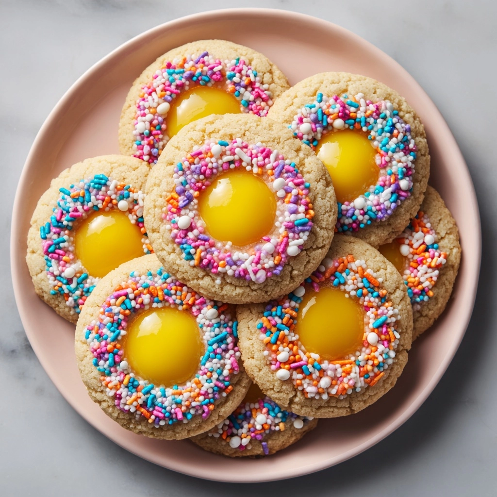 Easter Thumbprint Cookies Recipe - Recipe Image