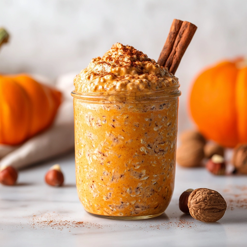 Pumpkin Spice Overnight Oats Recipe - Recipe Image