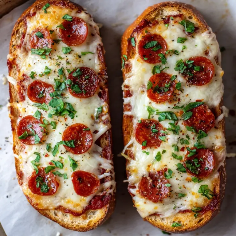 French Bread Pizza Recipe