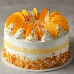Zesty Orange Creamsicle Ice Cream Cake Recipe