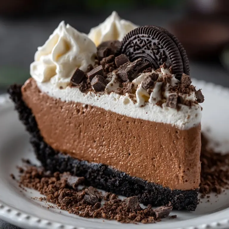 No Bake Chocolate Cheesecake Recipe