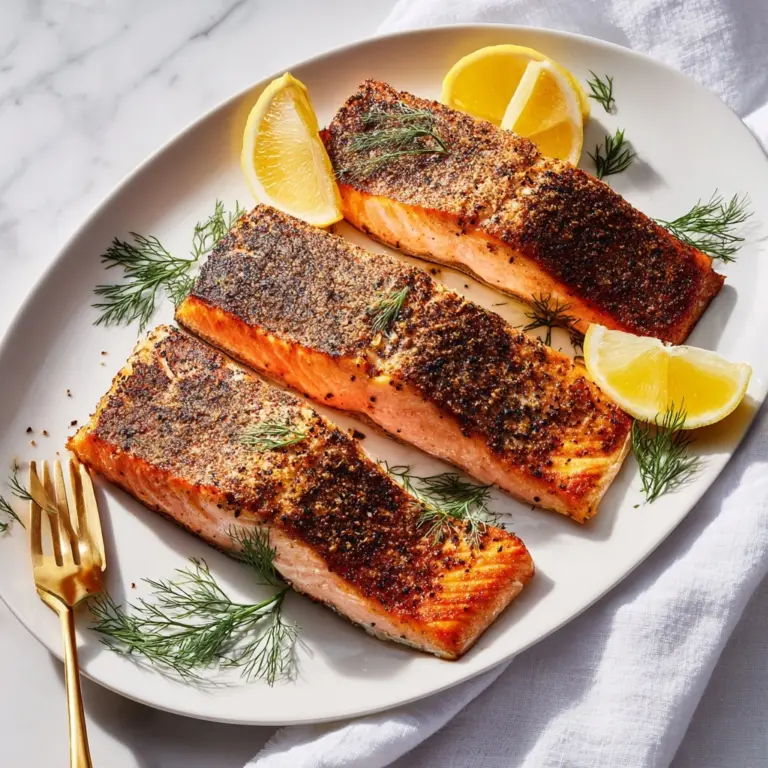 Baked Cajun Salmon with Parmesan Risotto Recipe