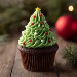 Christmas Tree Brownie Cups Recipe