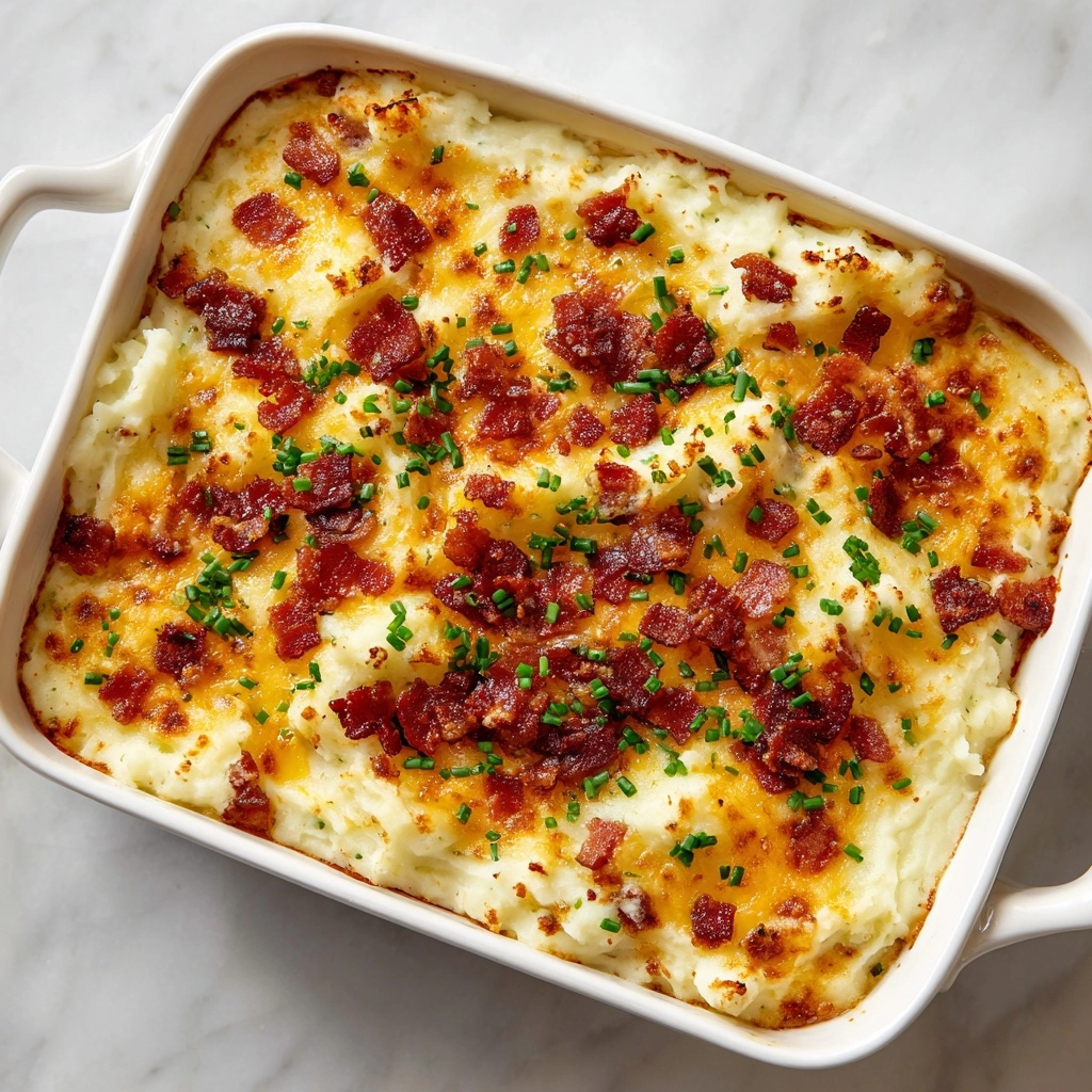 Loaded Cauliflower Casserole Recipe - Recipe Image
