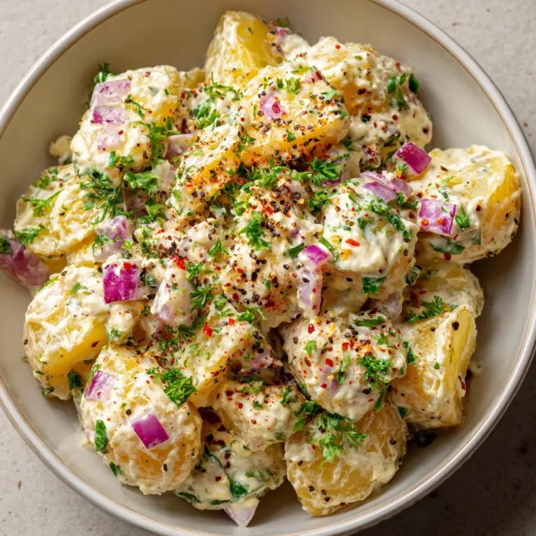 Smashed Potato Salad Recipe