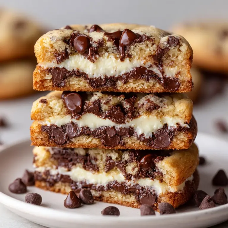 Irresistible Chocolate Chip Cheesecake Cookies Recipe