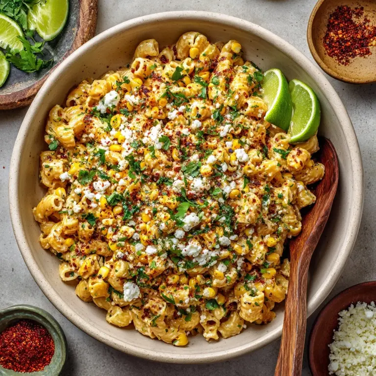 Mexican Street Corn Pasta Salad Recipe
