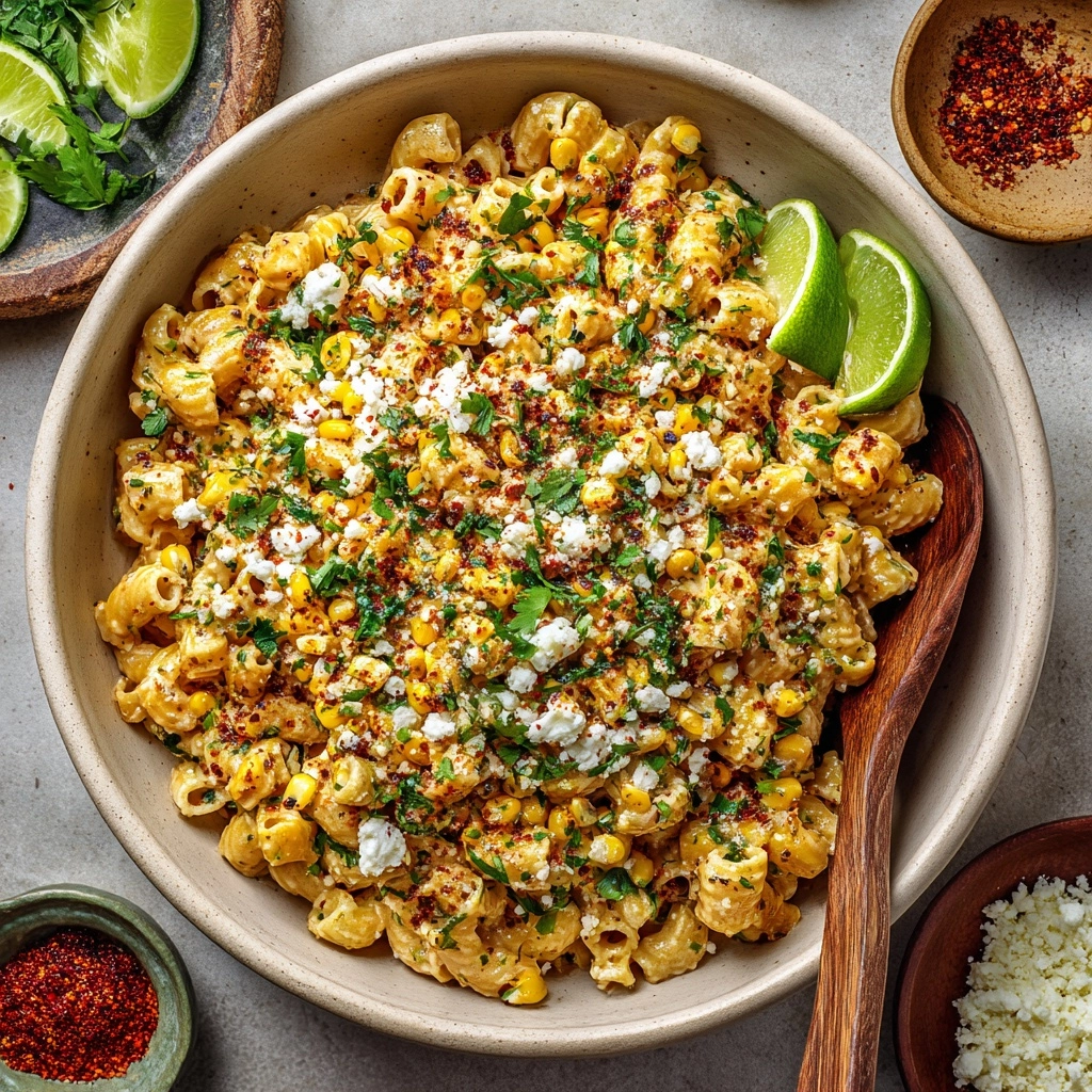 Mexican Street Corn Pasta Salad Recipe - Recipe Image