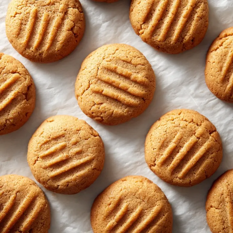 Flourless Peanut Butter Cookies (Gluten-Free) Recipe