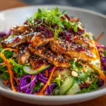 Asian Chicken Cranberry Salad Recipe