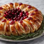 Turkey and Cranberry Wreath Recipe