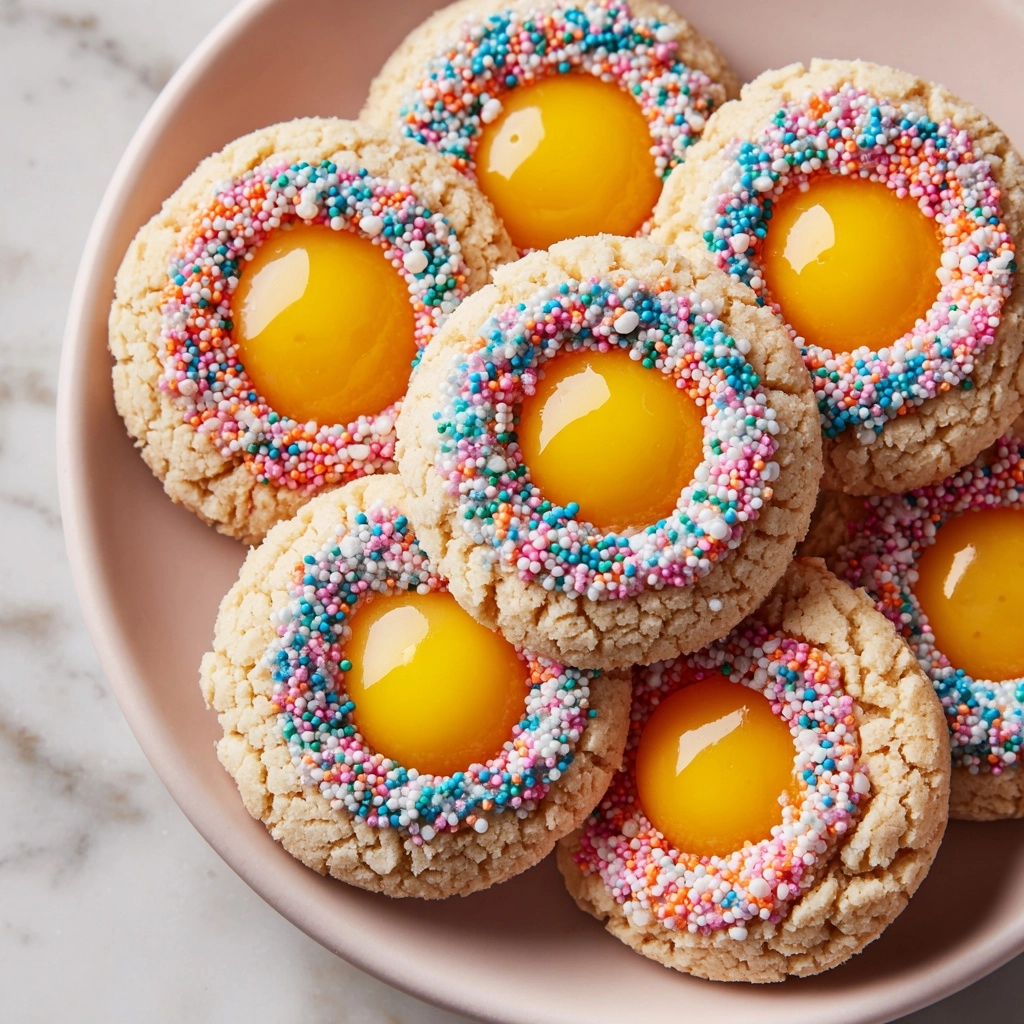 Easter Thumbprint Cookies Recipe - Recipe Image
