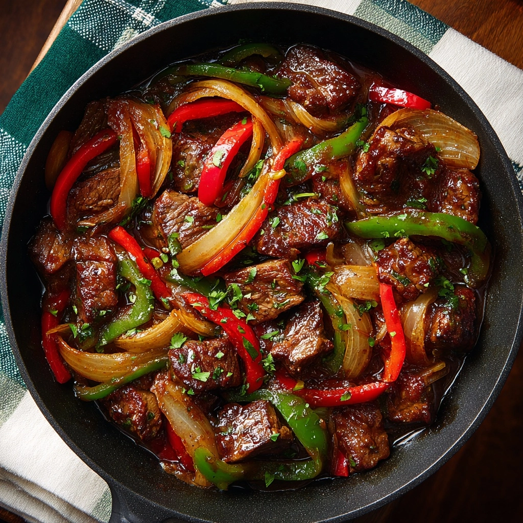 Best Ever Pepper Steak Recipe - Recipe Image
