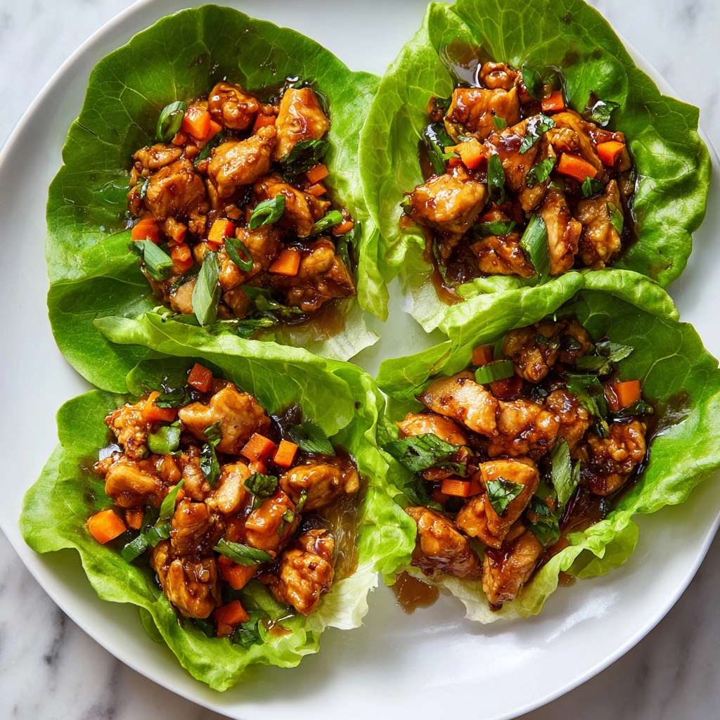 Thai Chicken Lettuce Wraps Recipe - Recipe Image