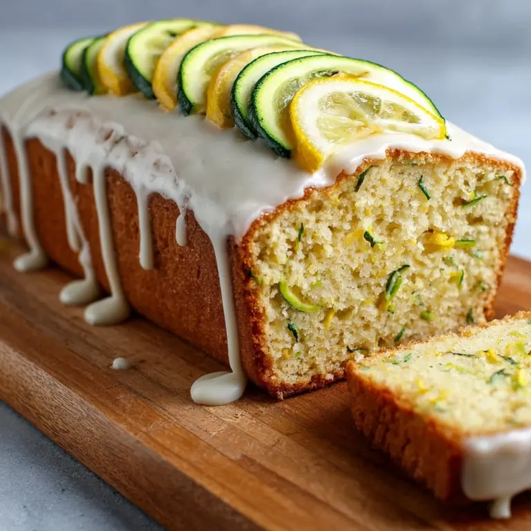 Lemon Zucchini Cake Recipe