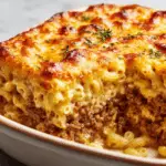 Mac ‘n’ Cheese-Stuffed Meatloaf Recipe