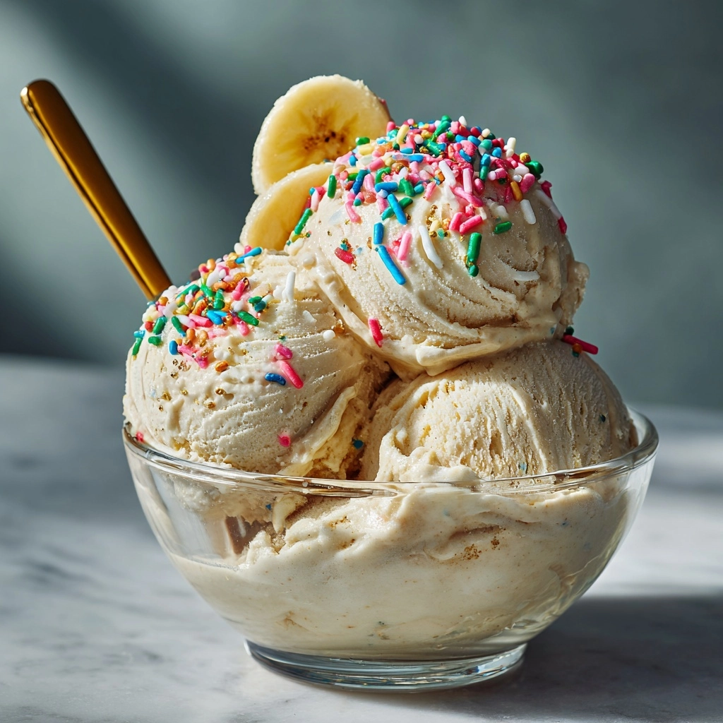 The Ultimate Banana Ice Cream Recipe for Creamy Dairy-Free Bliss Recipe - Recipe Image