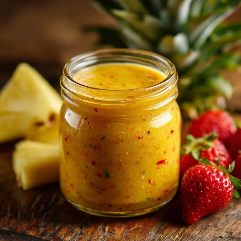 Pineapple Habanero Hot Sauce Recipe