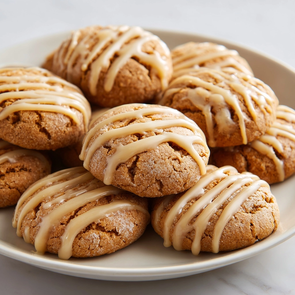 Maple Glazed Cookies Recipe - Recipe Image