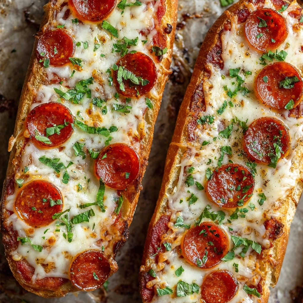 French Bread Pizza Recipe - Recipe Image
