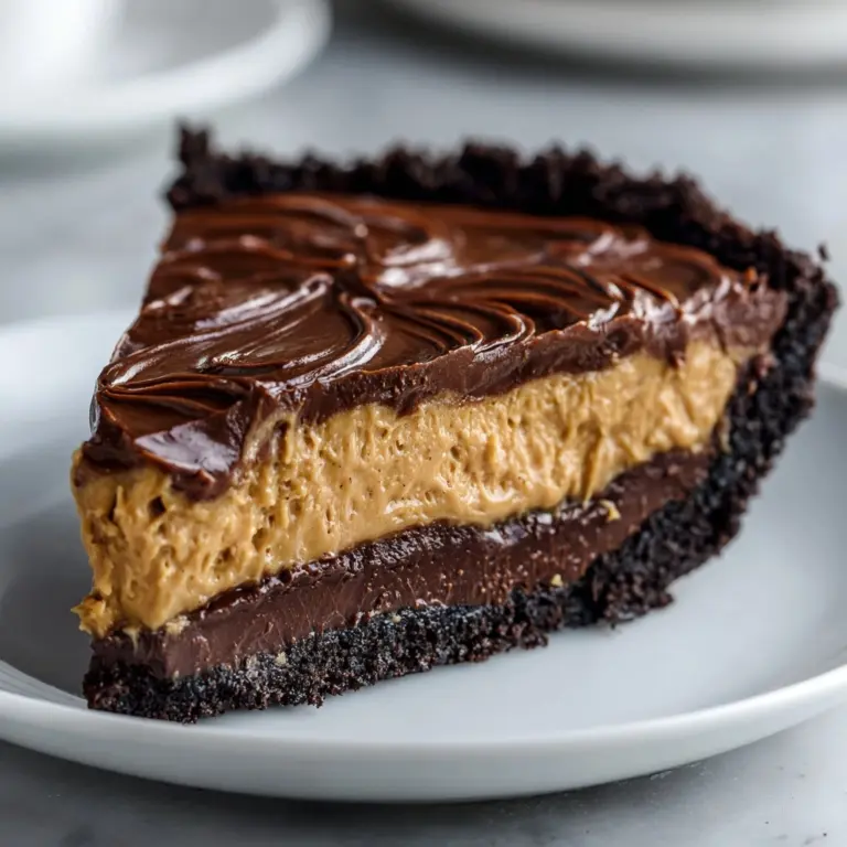 Chocolate Peanut Butter Pie Recipe