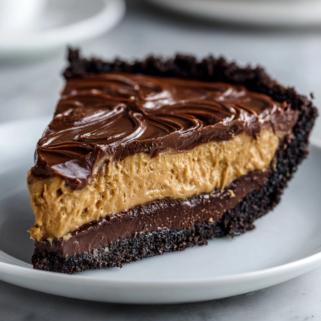 Chocolate Peanut Butter Pie Recipe - Recipe Image