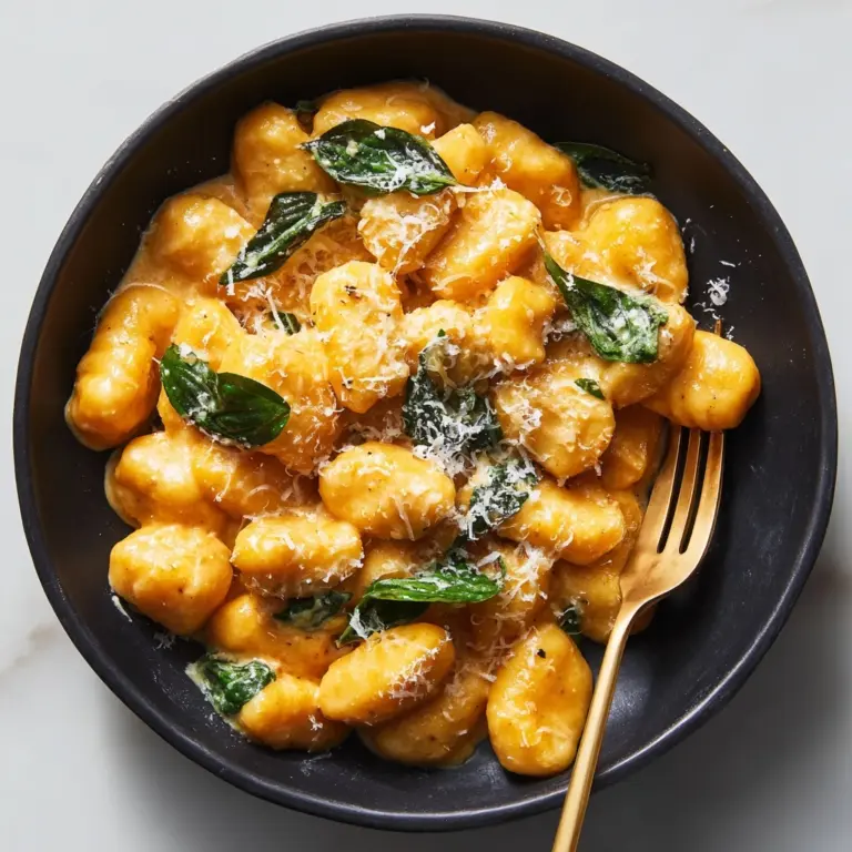 Creamy Chicken Gnocchi Recipe